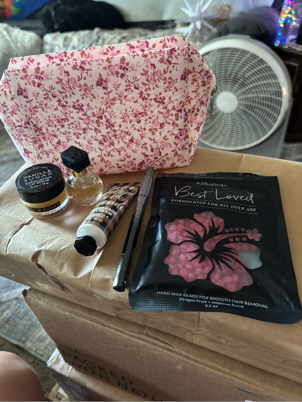 Best Loved Pink Wax Beads – Floral Makeup Bag Set and more